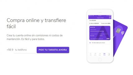   La tarjeta de pago virtual MACH ahora tiene una versión física 