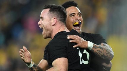  Nueva Zelanda venció a Australia en el Rugby Championship  