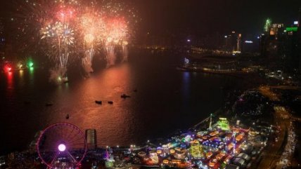   Continúan las celebraciones de Año Nuevo en el mundo: Así se vivió en China, Singapur y Malasia 