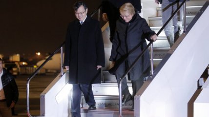   La llegada de la Presidenta Bachelet a Japón para su última gira internacional 
