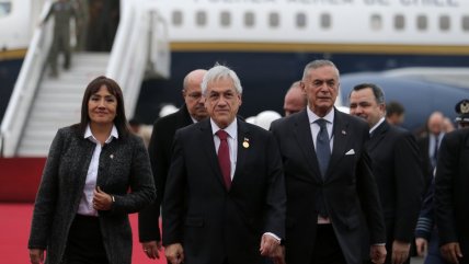  Piñera llegó a Perú para participar en la Alianza del Pacífico  