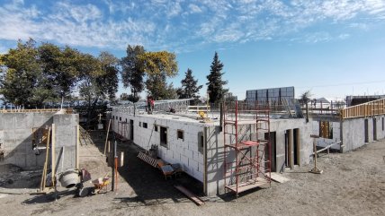  Chillán: 40% de avance registra edificio del Servicio Médico Legal  