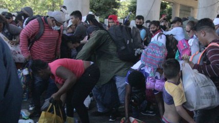  Miles de migrantes iniciaron caravana hasta Ciudad de México  
