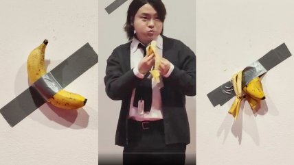   Joven se comió la obra de arte de un museo porque tenía hambre 