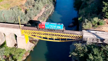   EFE terminó reparación del Puente Diguillín en Ñuble 