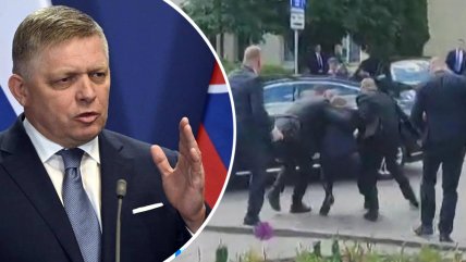   Así fue el ataque a balazos contra el primer ministro de Eslovaquia 