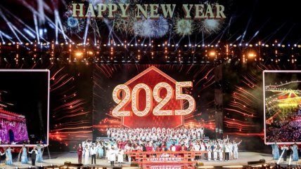   Países de Asia y Oceanía ya recibieron el 2025 