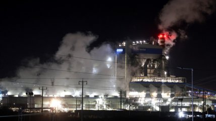  Incendio afecta a Celulosa Arauco en el Biobío  