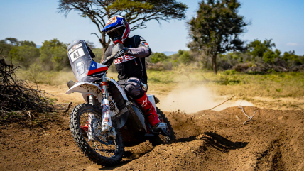  Ruy Barbosa se metió en el top 10 de la clasificación general del Rally en Sudáfrica 