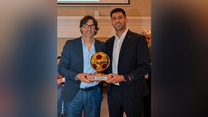   Guillermo Maripán fue premiado con el Balón de Oro Granate por su tremendo nivel en Torino 