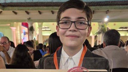   Alumno de 14 años creó filtro que reduce CO₂ y ganó importante reconocimiento internacional 
