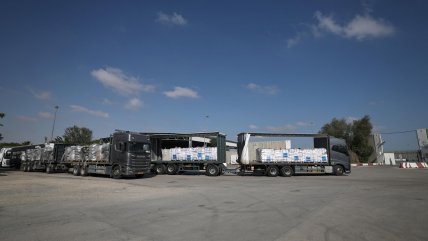  Israel mató a seis escoltas de ayuda humanitaria durante asalto a camiones  