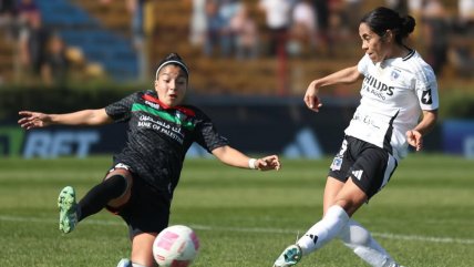   Colo Colo aplastó a Palestino y extendió su invicto en la Liga Femenina 