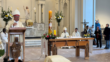   Tras cinco años, Parroquia La Asunción fue inaugurada y celebró una misa 
