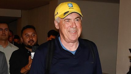   Carlo Ancelotti estará presente en el duelo de Botafogo y Universidad de Chile por Libertadores 