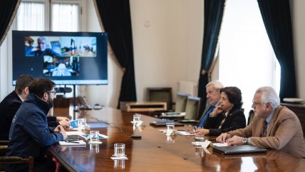 Arancel al cobre: Ministros y autoridades se reunieron con el Presidente para coordinar respuesta Arancel al cobre: Ministros y autoridades se reunieron con el Presidente para coordinar respuesta