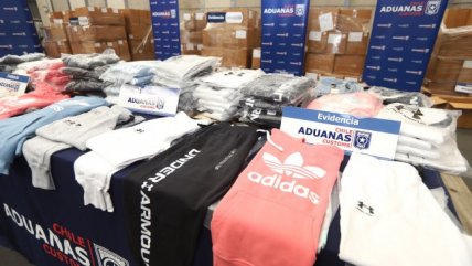  Incautan más de 5 mil prendas falsas marca Nike, Puma y Under Armour  