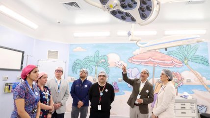   Con sus nuevos pabellones, el Hospital Calvo Mackenna espera reducir las listas de espera 