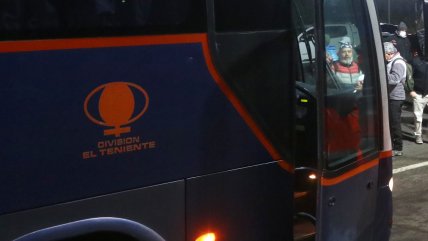   Bus volcado en El Teniente: un trabajador sigue hospitalizado, pero sin lesiones graves 