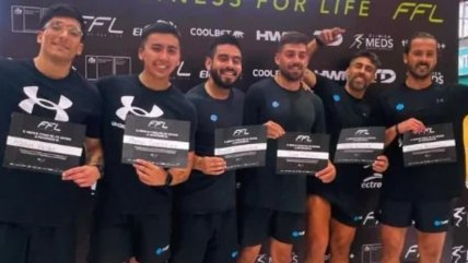   Jorge Valdivia se coronó campeón de innovadora competencia fitness 