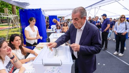   Expresidente Frei tras votar: 