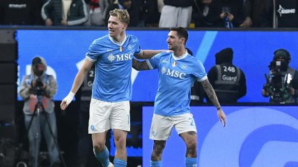   Napoli venció a AC Milan y clasificó a la final de la Supercopa de Italia 