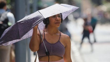   Santiago soportó este jueves su segundo día de diciembre más caluroso del siglo 