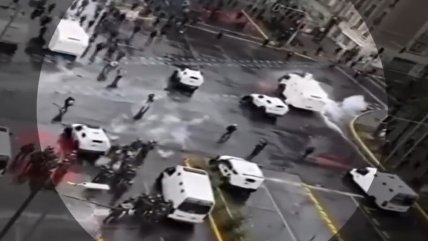   Condenan a activista que mató a manifestante en marcha mapuche en la Alameda 