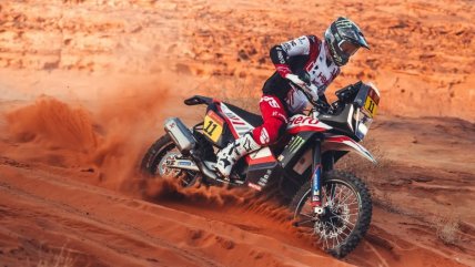   Ignacio Cornejo se mantuvo entre los cinco mejores del Dakar 