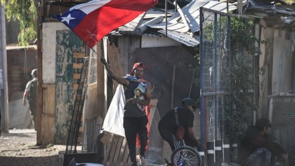   Autoridades iniciaron desalojo del campamento Santa Marta en Maipú 