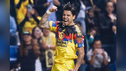   Víctor Dávila anotó en goleada de América sobre Puebla en la Liga MX 