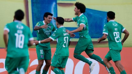   Audax Italiano volvió a los abrazos y agudizó la crisis de Everton en la Liga de Primera 