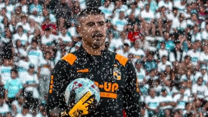   Diego Sánchez respondió con sarcasmo a los insultos de la hinchada de Universidad Católica 