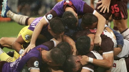   Matías Sepúlveda fue figura ante Flamengo y gritó campeón con Lanús en la Recopa Sudamericana 