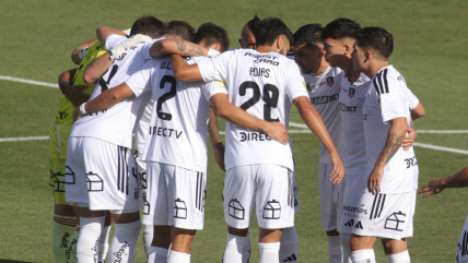   Colo Colo ratificó su formación para el Superclásico ante Universidad de Chile 