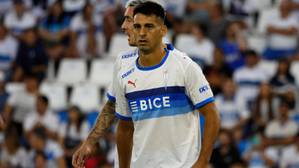   Juan Ignacio Díaz presentó problemas físicos y es duda para la visita de la UC a Ñublense 