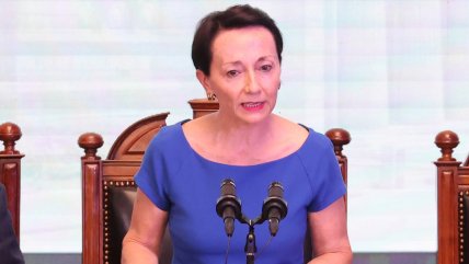  Presidenta de la Suprema admitió sentir 