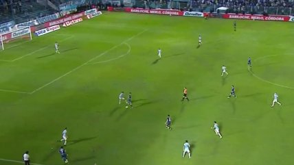   [VIDEO] Damián Pizarro debutó con Racing y se lució con asistencia ante Atlético Tucumán 