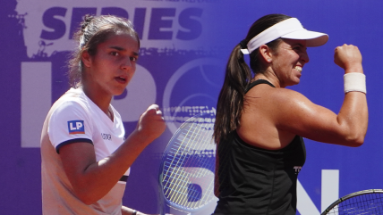   Antonia Vergara y Fernanda Labraña se metieron en semifinales del W15 de Santiago 2 