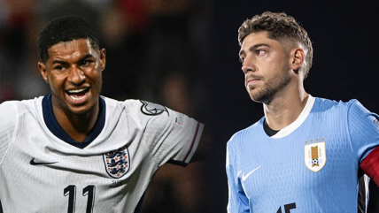   Inglaterra y Uruguay chocan en un amistoso internacional en Wembley 