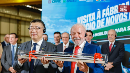   La empresa china CRRC aterriza en Brasil con una fábrica de trenes en São Paulo 