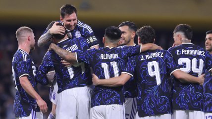   Argentina goleó a Zambia bajo la batuta de Messi y se despidió de sus hinchas antes del Mundial 