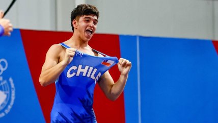  Valentino Godoy entregó la primera medalla al Team Chile en los Juegos Sudamericanos de la Juventud 