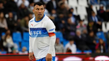  Gary Medel quedó descartado del partido ante Cruzeiro 