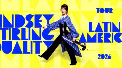   Lindsey Stirling vuelve a Chile con su Duality Tour: Fecha y recinto confirmados 