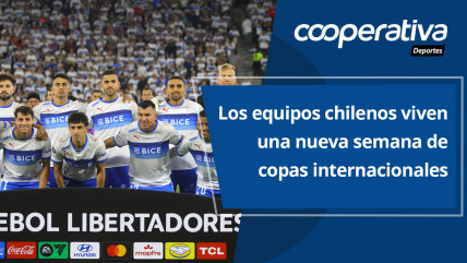   Cooperativa Deportes: Los equipos chilenos viven una nueva semana de copas internacionales 