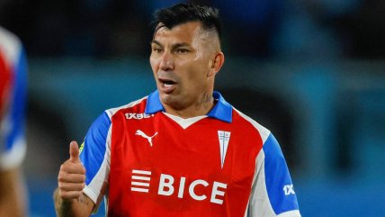   La reacción de Gary Medel tras el triunfazo de Universidad Católica en Brasil 