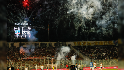   Colo Colo y el hallazgo de pirotecnia en el Monumental: 