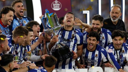   Real Sociedad venció en penales a Atlético de Madrid y alzó la Copa del Rey 