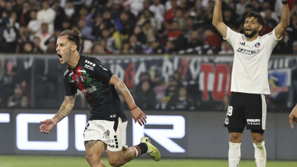   Palestino amargó a Colo Colo en su aniversario y lo frenó en su carrera por el liderato 